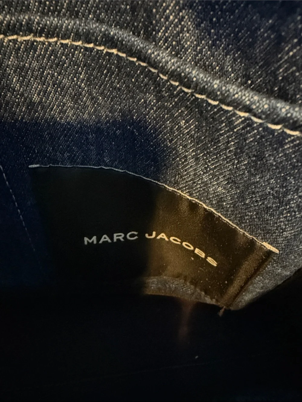 Marc Jacobs Patchwork Denim Tote Bag - Blue